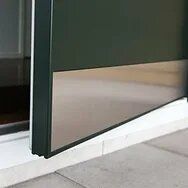 Отбойная пластина из нержавеющей стали 390х300