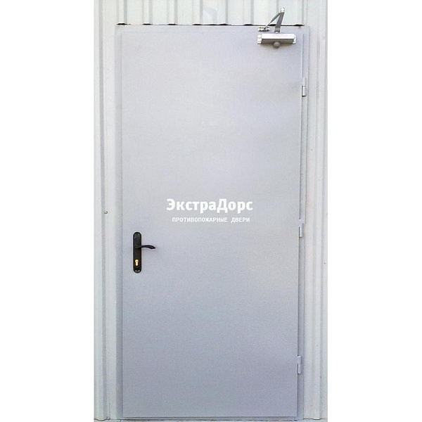 Противопожарная дверь EI 30 3 типа белая металлическая в Жуковском  купить