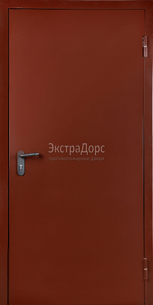 Противопожарная дверь EI 45 дымогазонепроницаемая металлическая однопольная в Жуковском  купить