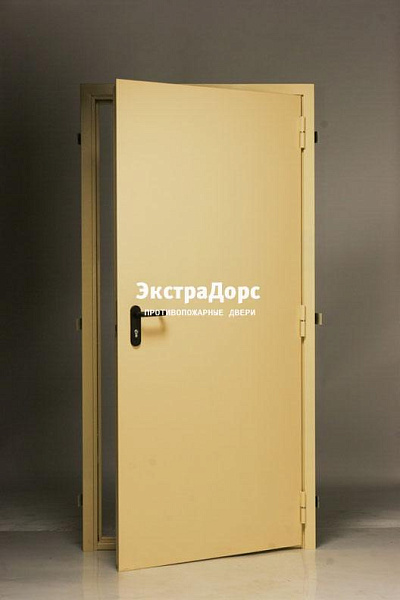 Дверь глухая противопожарная EI 30 ДМП желтая в Жуковском  купить