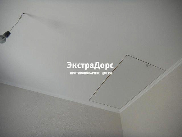 Белый противопожарный чердачный люк светло-серый в Жуковском  купить